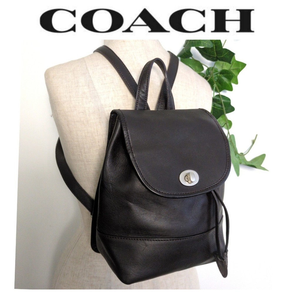 Vintage COACH SPORTS Leather Rucksack Backpack Daypack in Excellent Condition