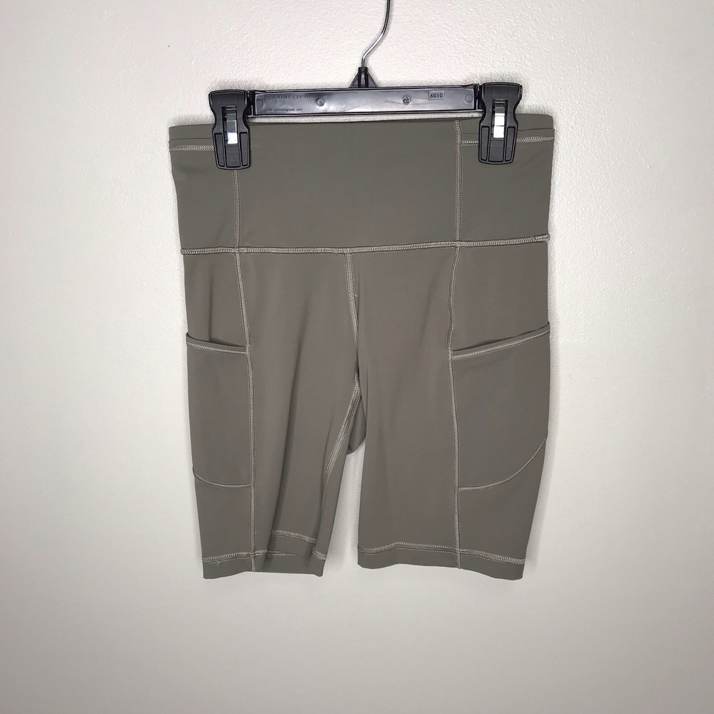 Lululemon Fast And Free Biker Shorts Sz 4 Inseam 8”
