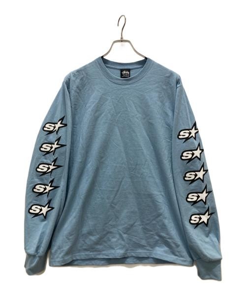 long sleeve printed sleeve cut and sew