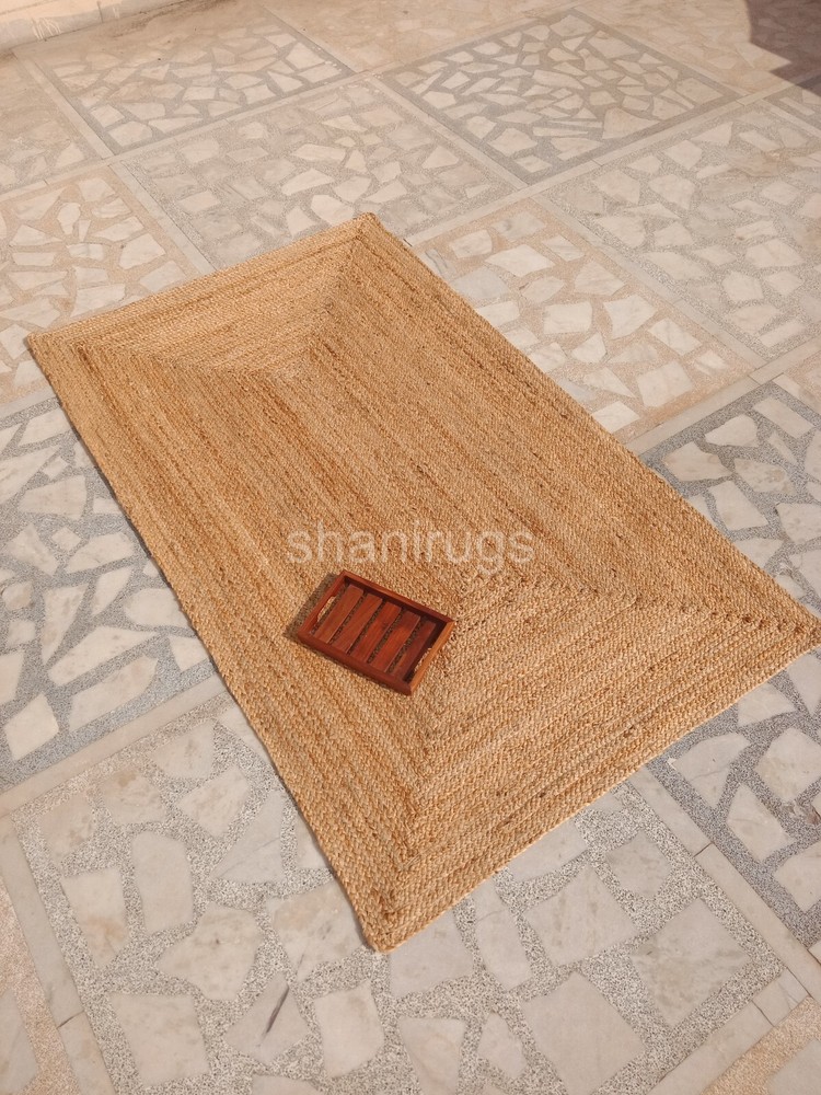 Natural Jute Rugs Area Rugs Floor Rugs Hand Braided Jute Area Rug Bohemian Rug