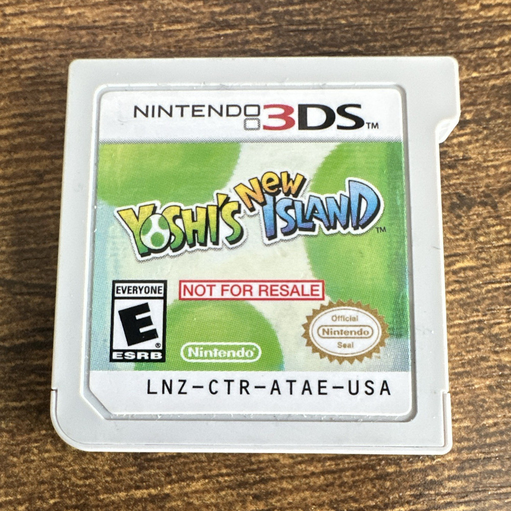 Nintendo 3DS Yoshi's New Island Demo Not For Resale NTSC-U/C E 2014