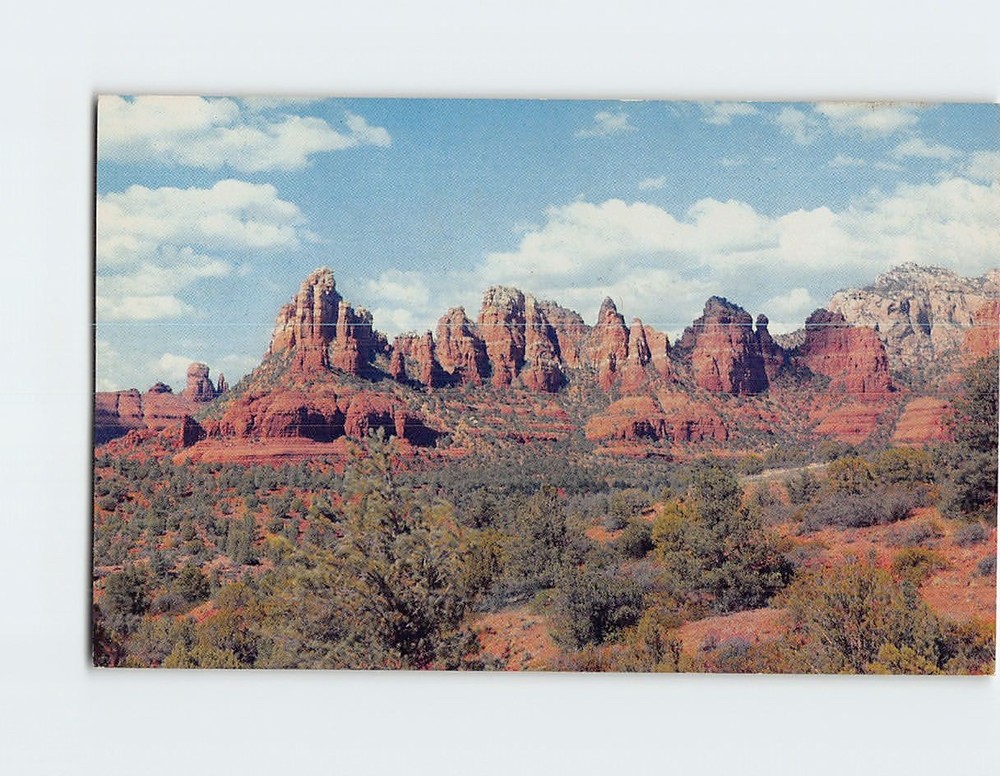 Postcard Sedona In Lower Oak Creek Canyon Sedona Arizona USA