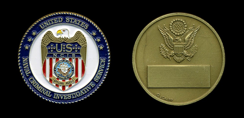 NCIS Challenge Coin US Navy Criminal Investigative Service