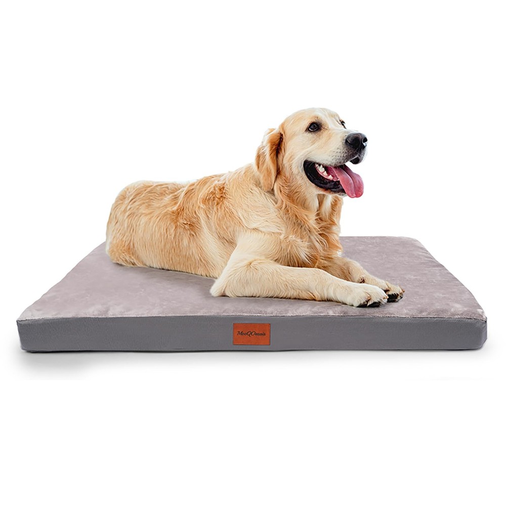 Waterproof Orthopedic Dog Bed for Medium Dogs Washable Crate Pad 29 Inch