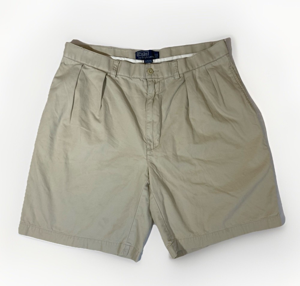 Polo Ralph Lauren Mens Tyler Short Beige 100% Cotton 36