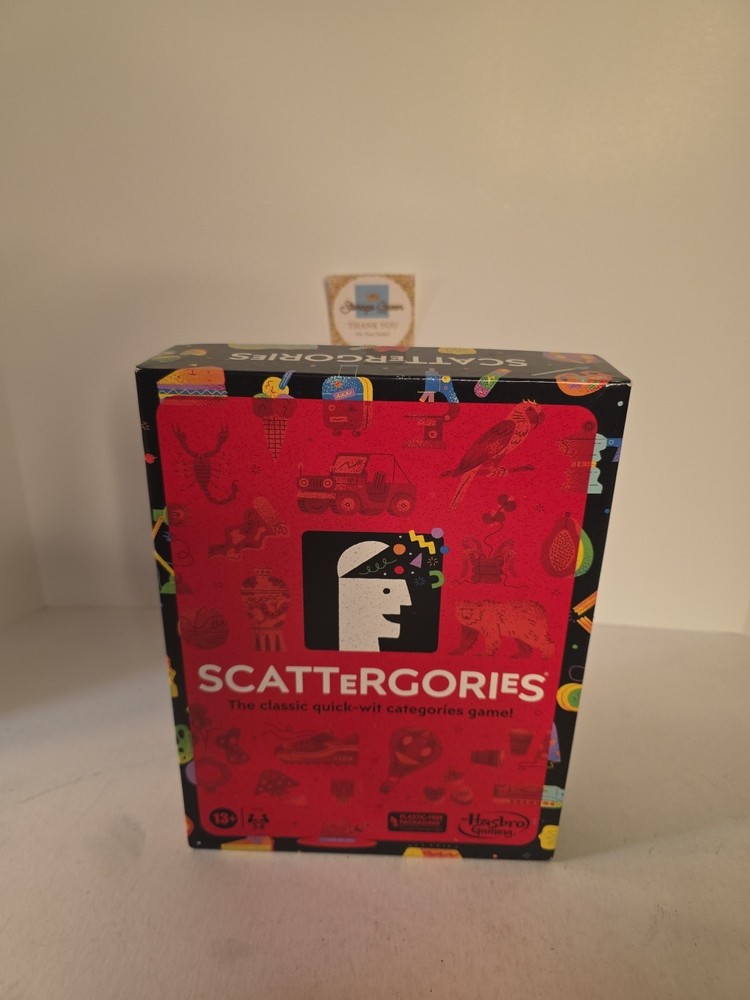 SCATTERGORIES Board Game 100% COMPLETE 2023 MENSA WINNER