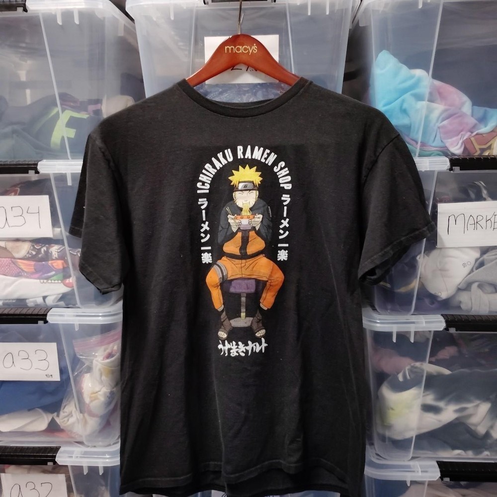 naruto ichiraku ramen shop shirt Size Large A329
