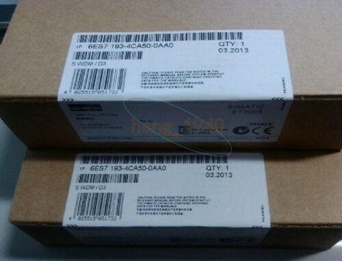 ONE New SIEMENS Terminal Module 6ES7193-4CA50-0AA0 6ES7 193-4CA50-0AA0