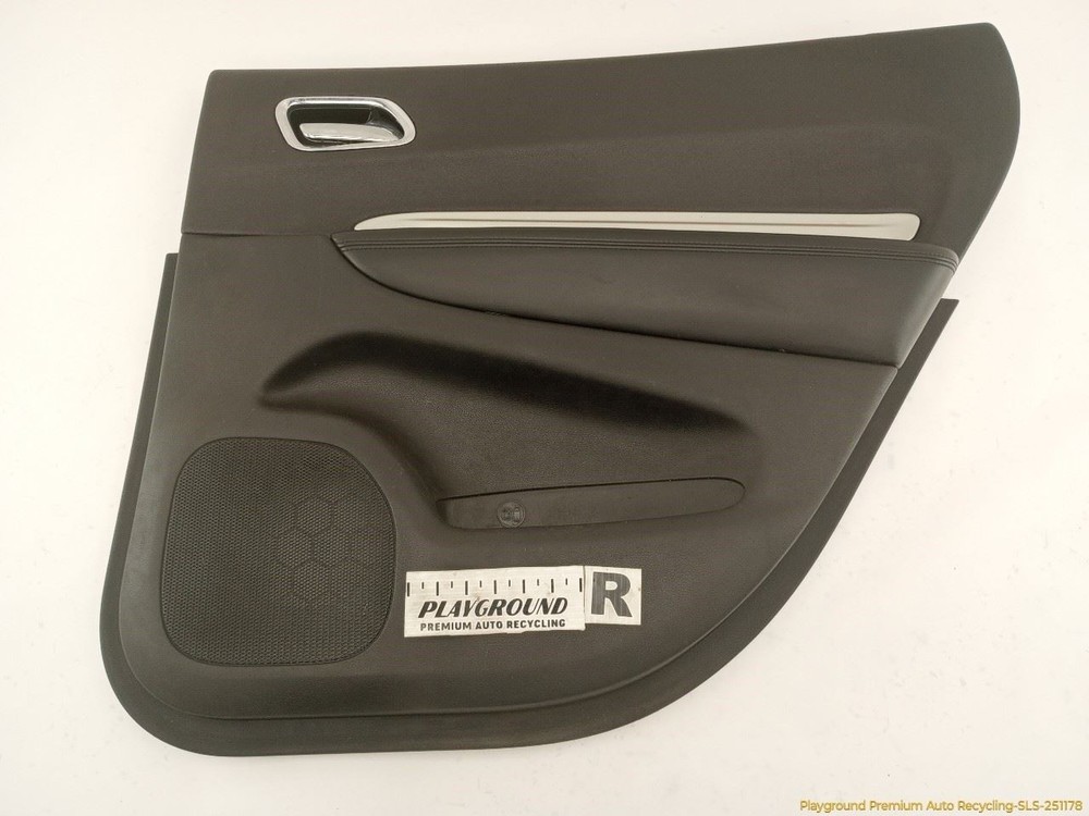 Dodge Durango Passenger Right Rear Door Trim Panel Card Black Fits 2011-2022 11