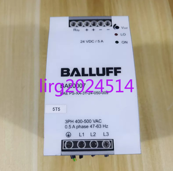 1pc used  BALLUFF BAE0007 24VDC/5A