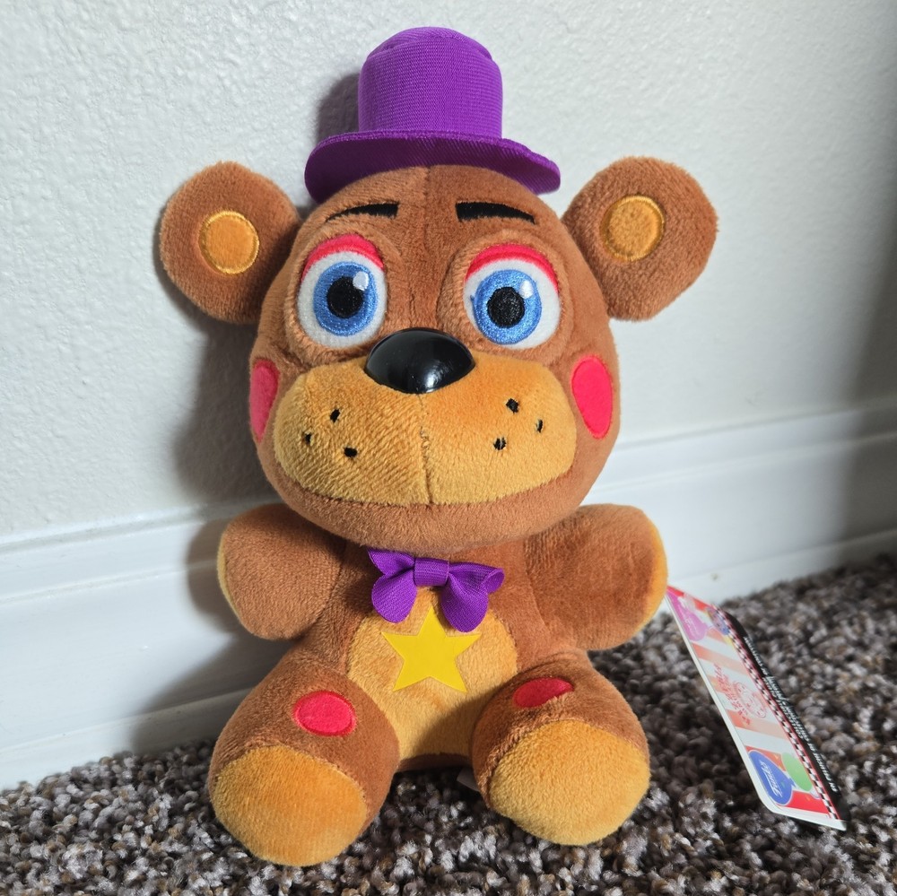 TAGGED Funko FNAF Rockstar Freddy Plush 8” Five Nights At Freddy’s 2021