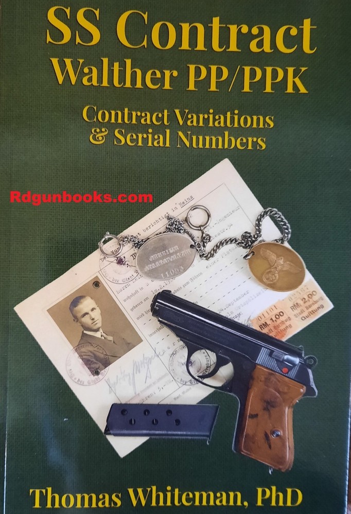 SS Contract Walther PP/PPK by Thomas Whiteman handgun pistol Reference Scarce