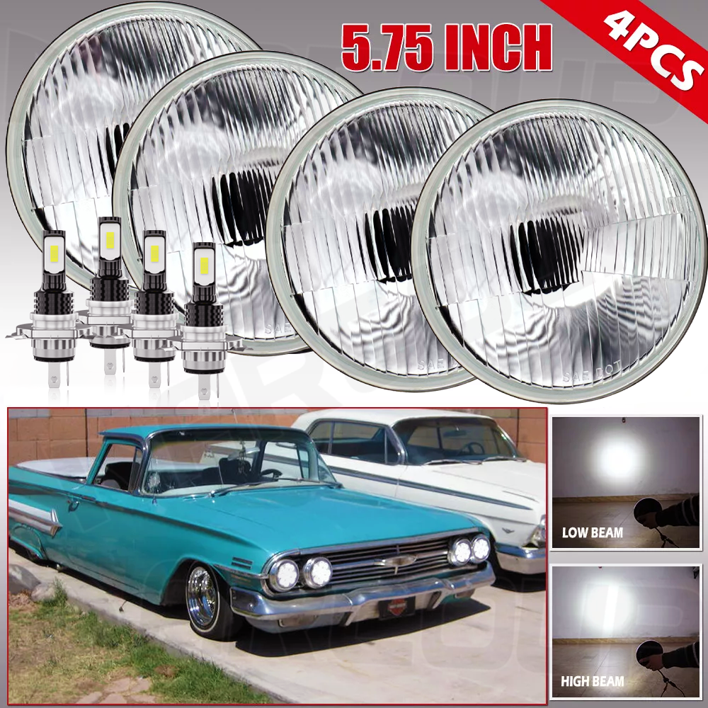 4pcs 5 3/4