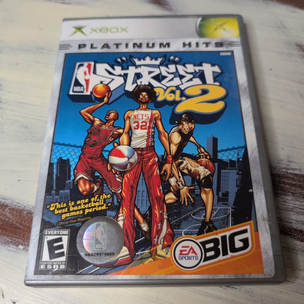 NBA Street Vol. 2 (Microsoft Xbox, 2003) Tested Missing Manual