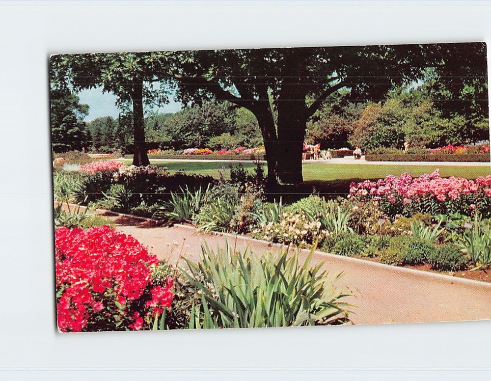 Postcard Botanical Gardens Whitnall Park Milwaukee Wisconsin USA
