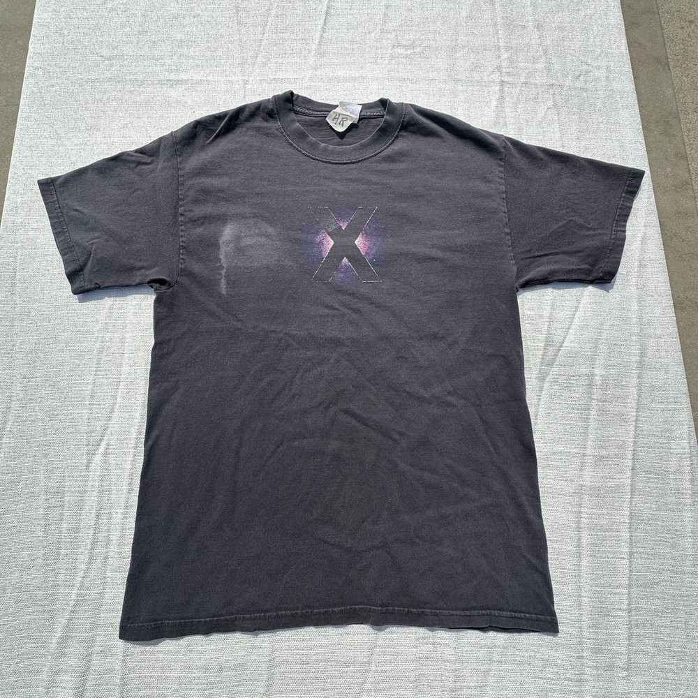 Vintage Apple Mac OS X T-Shirt Men's MEDIUM Black Leopard 2007 iPhone Release