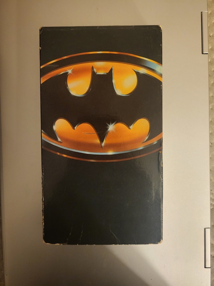 Batman (VHS, 1989) Michael Keaton, Jack Nicholson, Kim Basinger