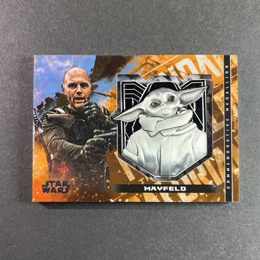 Star Wars The Mandalorian Medallion Mayfeld - 2020 Topps: Season 1 #M-Mfc