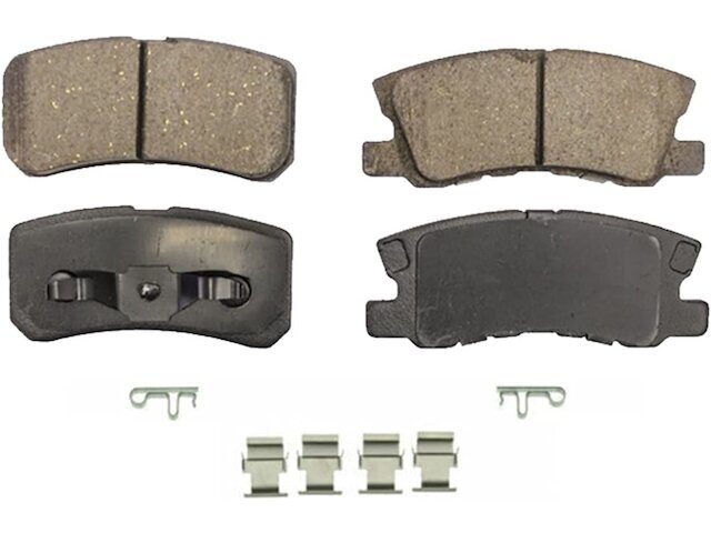 2007-2017 Jeep Compass Rear Brake Pad Set by Detroit Axle 75249GXJD  