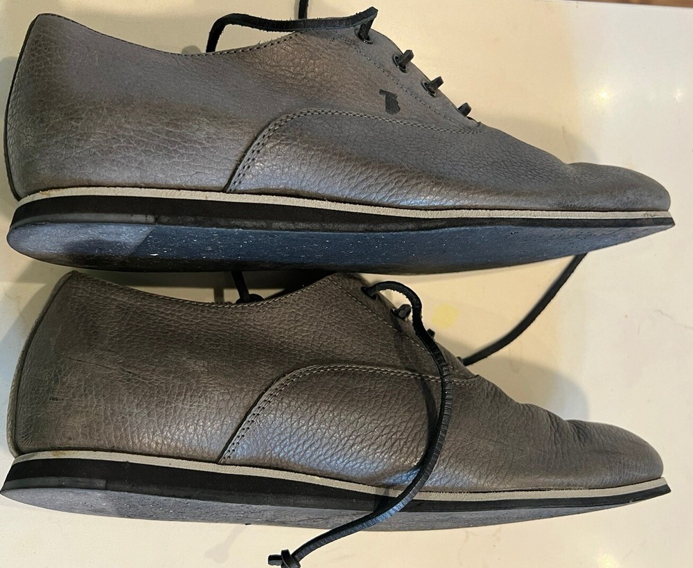 TOD’S Men Leather Sneakers Shoes Sz 7.5 Italy