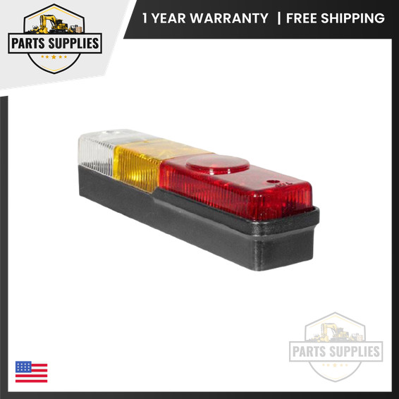 37B-1AE-3010 Rear Lamp 12V for Komatsu Forklift Red Amber Clear Bulb Colors