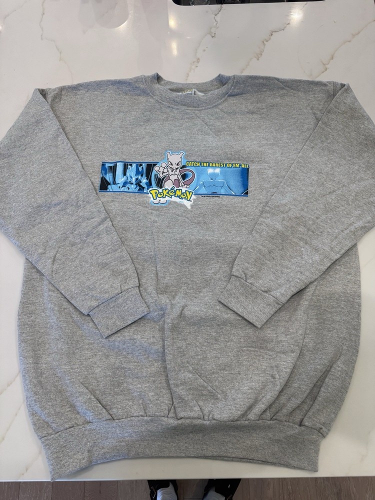 Pokemon Licensed “Catch The Rarest Of Em All” Crewneck 2000 X Large