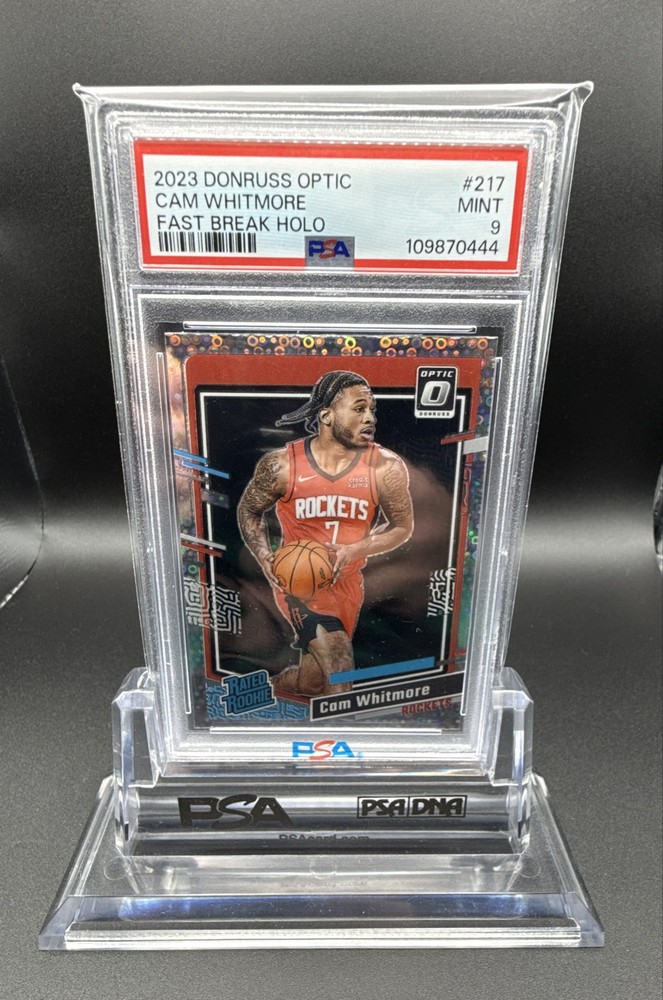 2023-24 Panini Donruss Optic - Rated Rookie Cam Whitmore #217 Fast Break Holo...