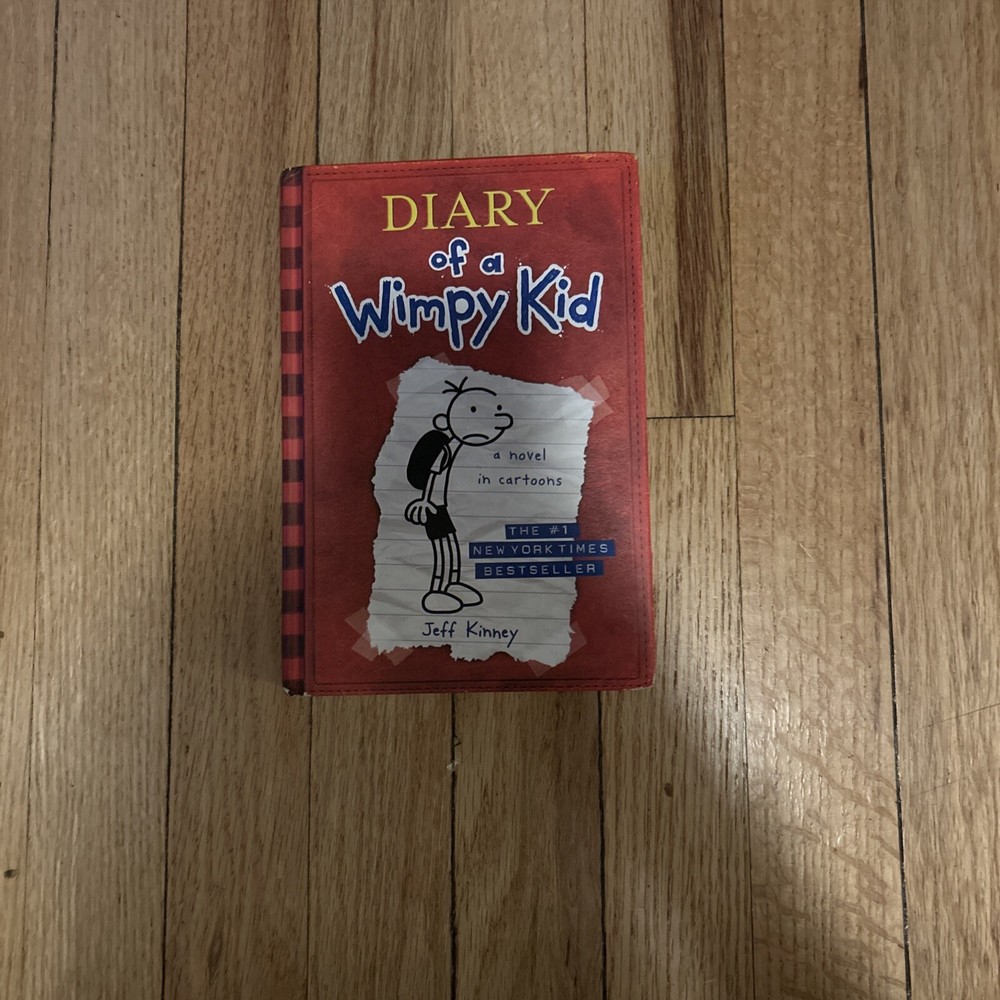 Diary of a Wimpy Kid # 1 by Jeff Kinney (2007, Hardcover)