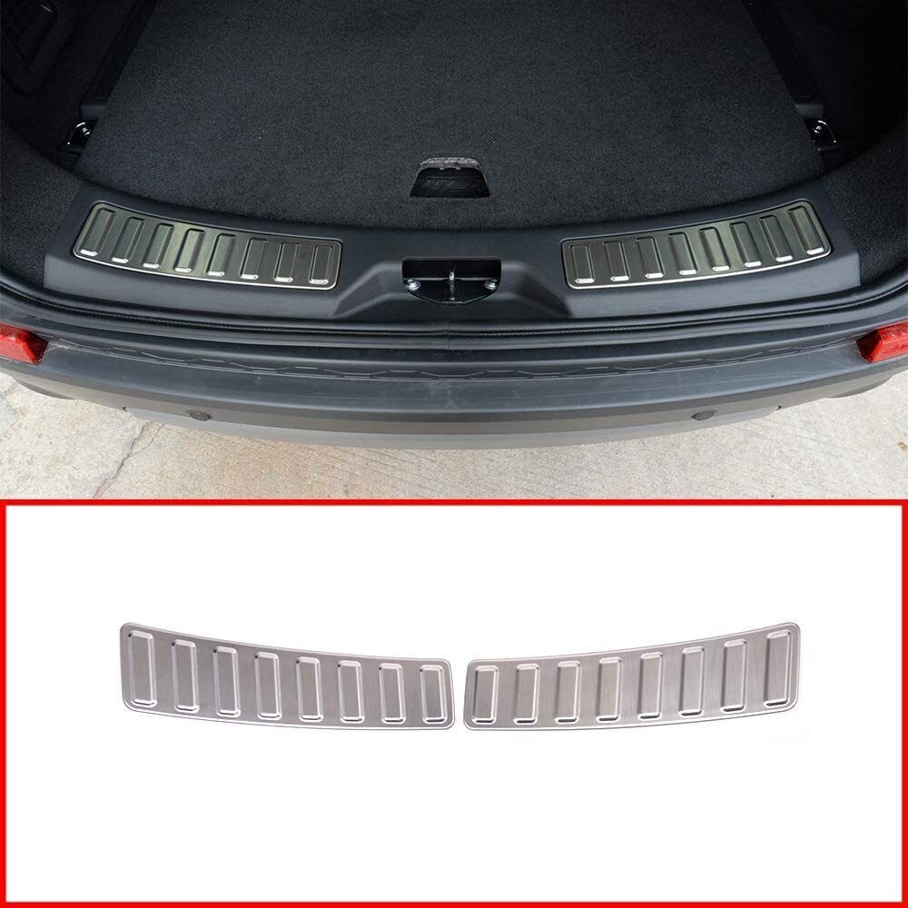 For Land Rover Discovery Sport Rear Bumper Cargo Door Sill Scuff Plate 2015-2019