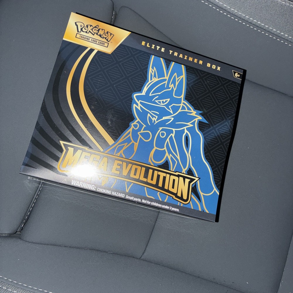 Pokemon Mega Evolution Elite Trainer Box Lucario ETB Sealed