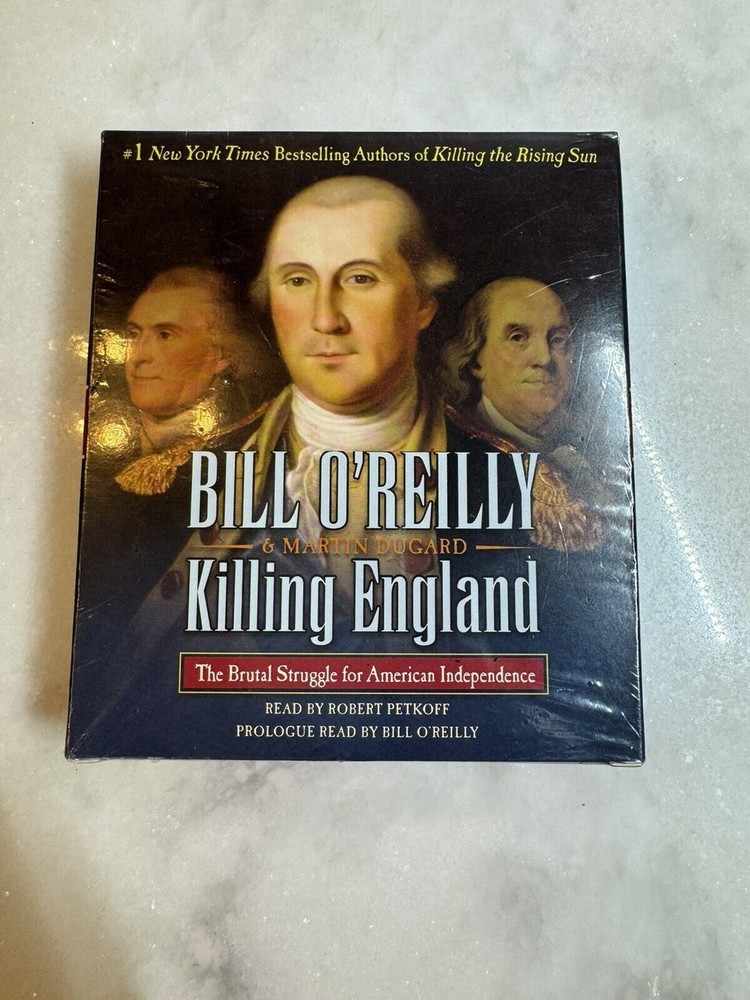 Killing England: Bill O'Reilly & Martin Dugard 10 CDs Audiobook NEW & Sealed