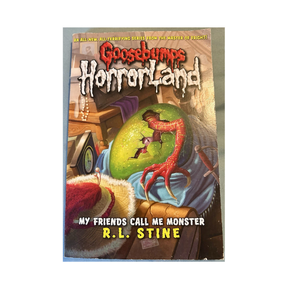 Goosebumps Horrorland by R.L. Stine Paperback Ages 9-12 My Friends Call Me Mons…