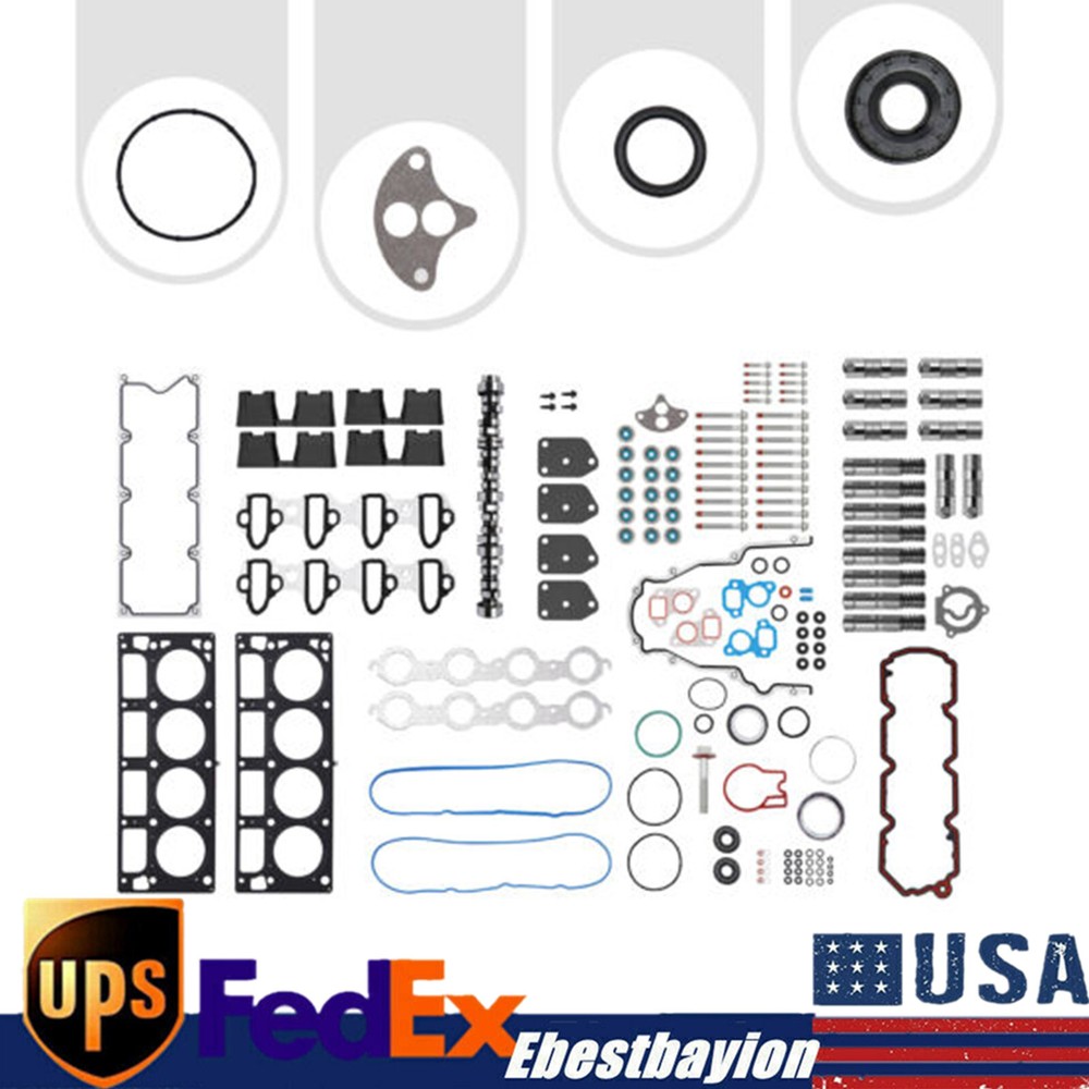 AFM Replacement Kit Camshaft Lifters Trays Head Gaskets Bolts For GM Chevy 5.3L