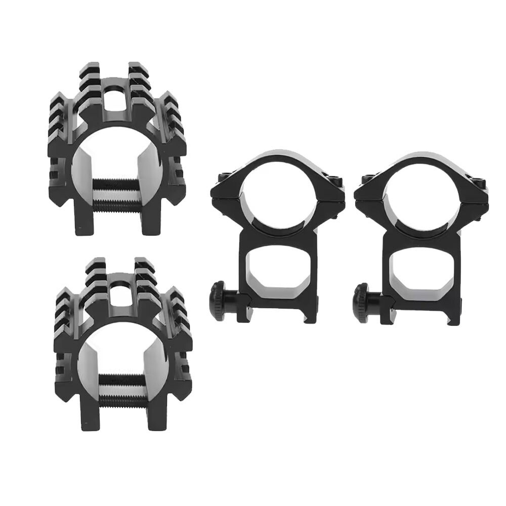 2-Pack Picatinny Rail Mounts for 12GA Shotguns with 1