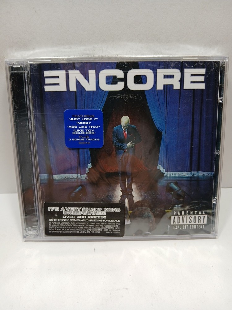 Encore by Eminem (CD, 2004) With Bonus cd. NEW!!!