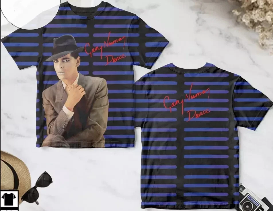 Gary Numan Dance Album Cover AOP 3D T-shirt QA1795