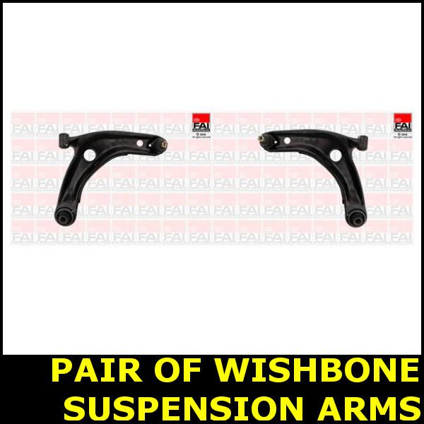 Pair of Wishbone Suspension Arm Front Left Right Fits URBAN CRUISER VERSO YARIS