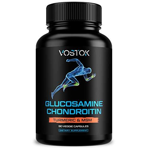 Glucosamine Chondroitin with Turmeric MSM Boswellia - Natural Joint Supplemen...