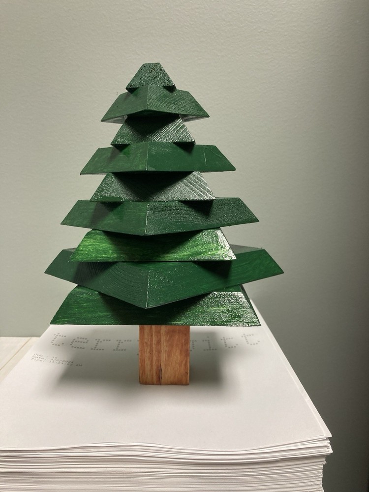 Wooden Christmas Tree