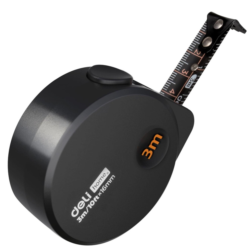 Tape Measure 10ft/3m, Easy Read Small Measuring Tape Retractable Mini Tape Me...