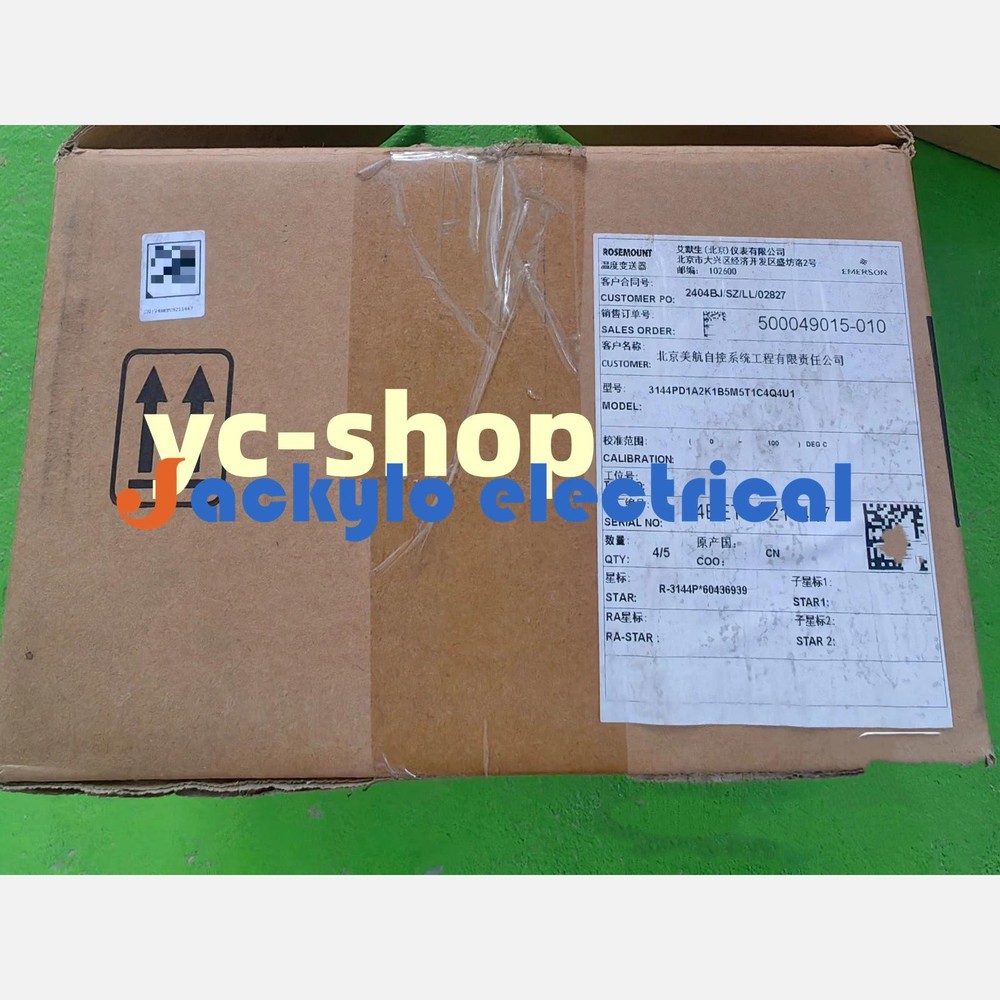 New ROSEMOUNT 3144PD1A2K1B5M5T1C4Q4U1 Temperature Transmitter Fast shipping via
