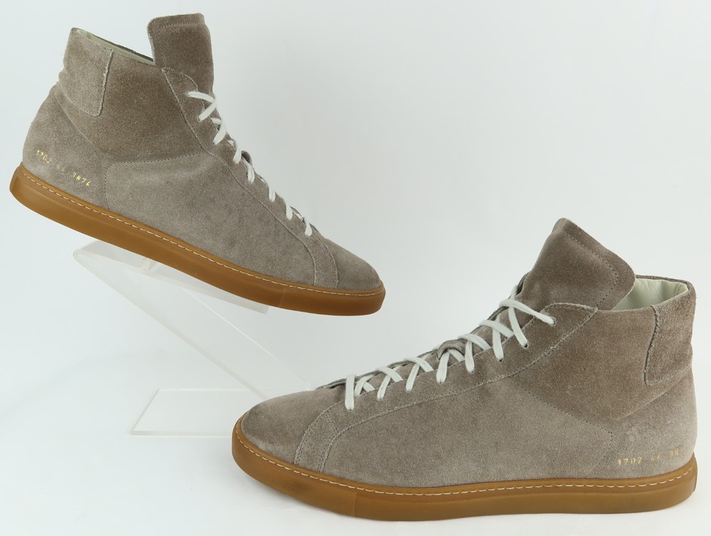 Common Projects Achilles Retro High Sneakers Sz 44 Fits US 11 to 11.5-image