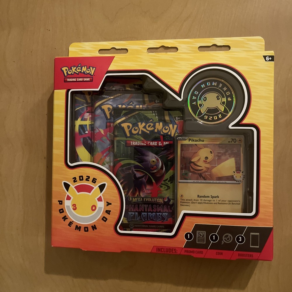Pokémon TCG: Pokémon Day 2026 Collection New Sealed
