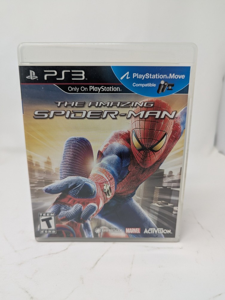The Amazing Spider-Man (Sony PlayStation 3, PS3, 2012) Complete w/ Manual Tested