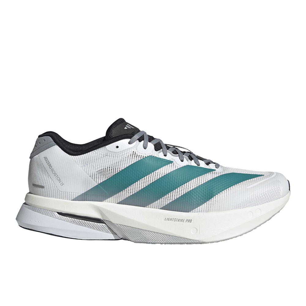 adidas Adizero Boston 13 Running  Mens White Sneakers Athletic Shoes JR4791