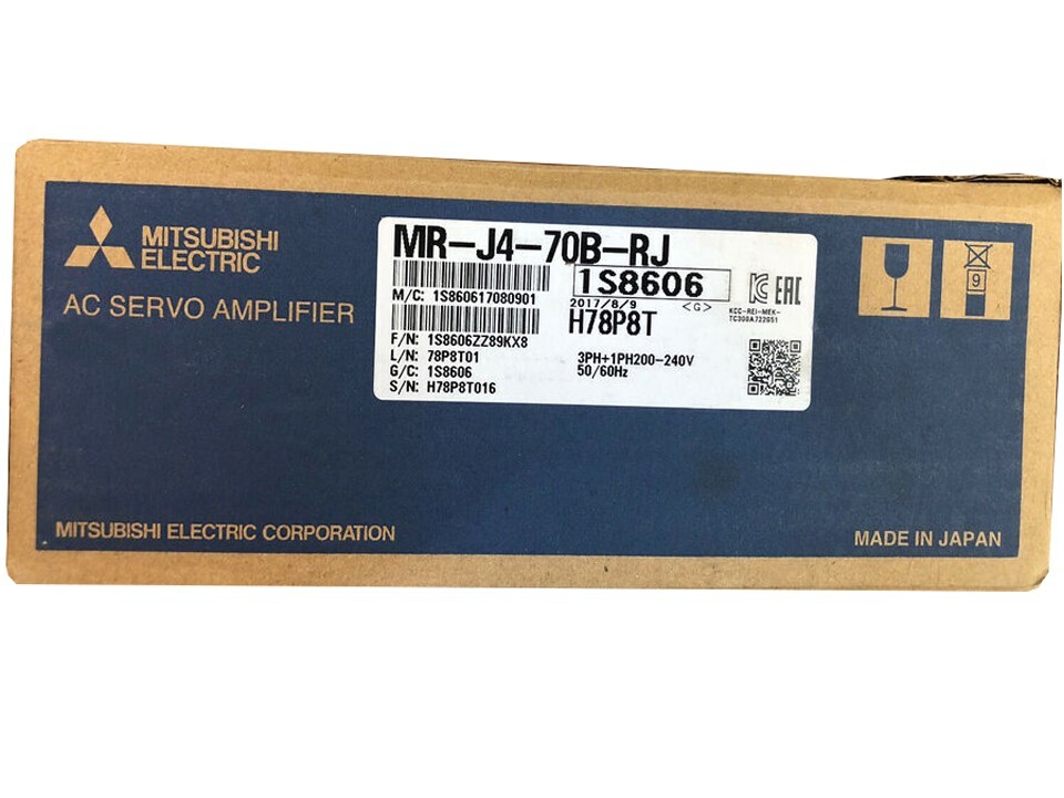 MR-J4-70B-RJ New Sealed MITSUBISHI AC SERVO AMPLIFIER Servo Drive MR-J4-70B-RJ