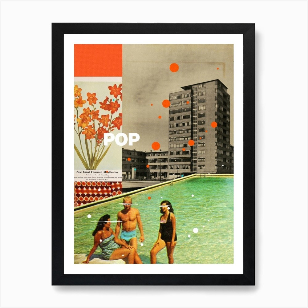 Pop Art Print Framed Wall Art Poster Canvas Print Picture
