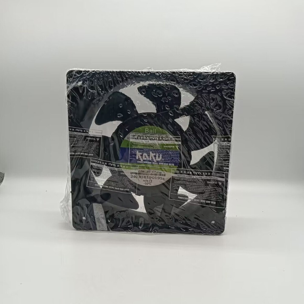 1 PCS KAKU Fan KA1806HA3 AC380V  18060 18CM  3 wire All-metal waterproof fan #