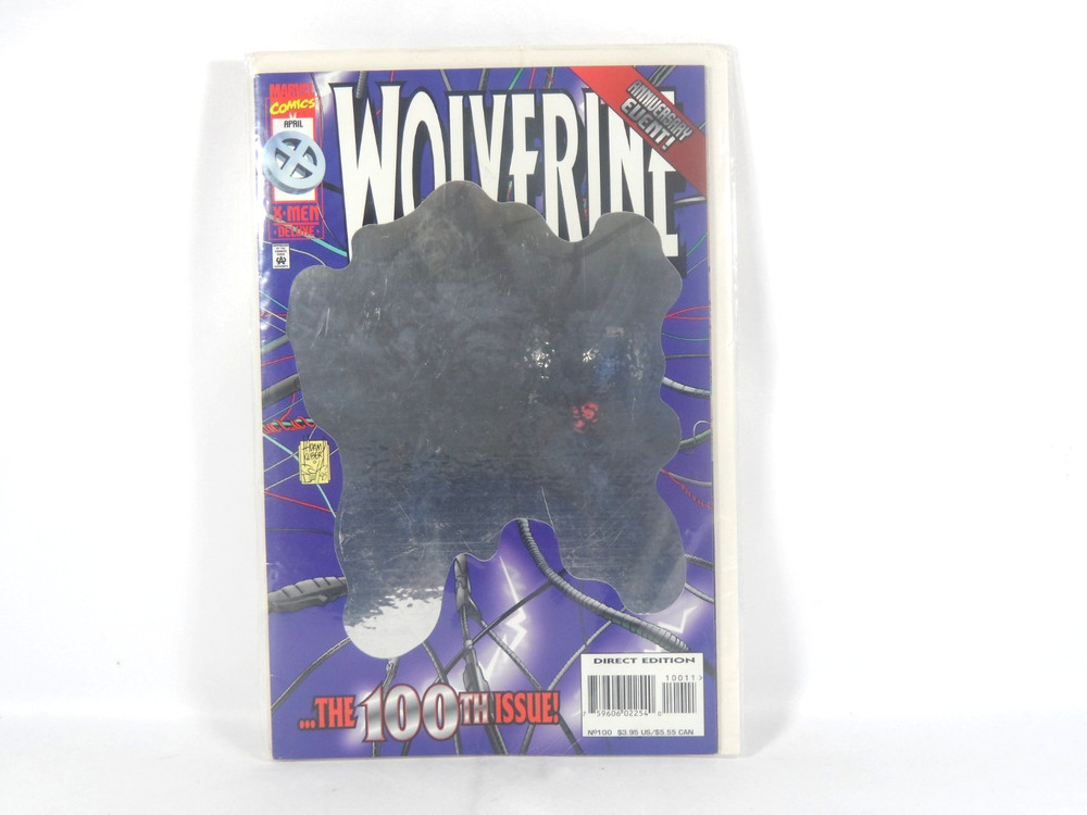 Wolverine #100 Direct Edition-Foil Enhanced Cover (Marvel Comics April 1996)