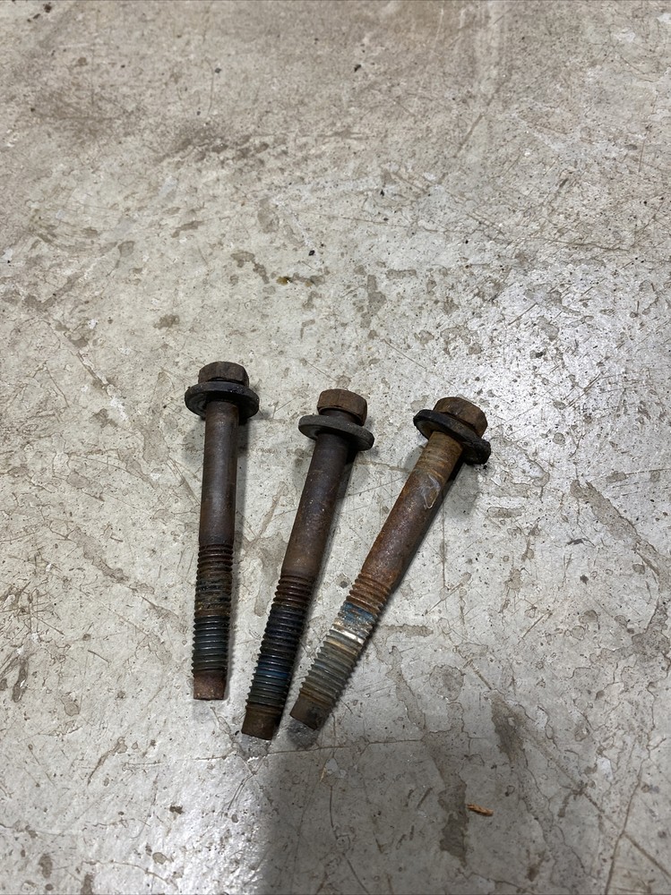 Jeep Cherokee XJ 84-01 Power Steering Gear Box Mount Bolts Set of 3 B98